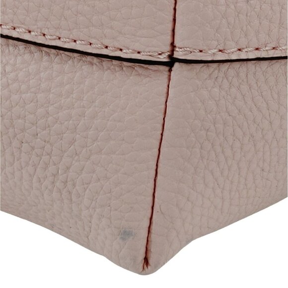 GUESS Los Angeles Pink Faux Pebble Leather Single Strap Shoulder Bag Spring Pink - Picture 8 of 13